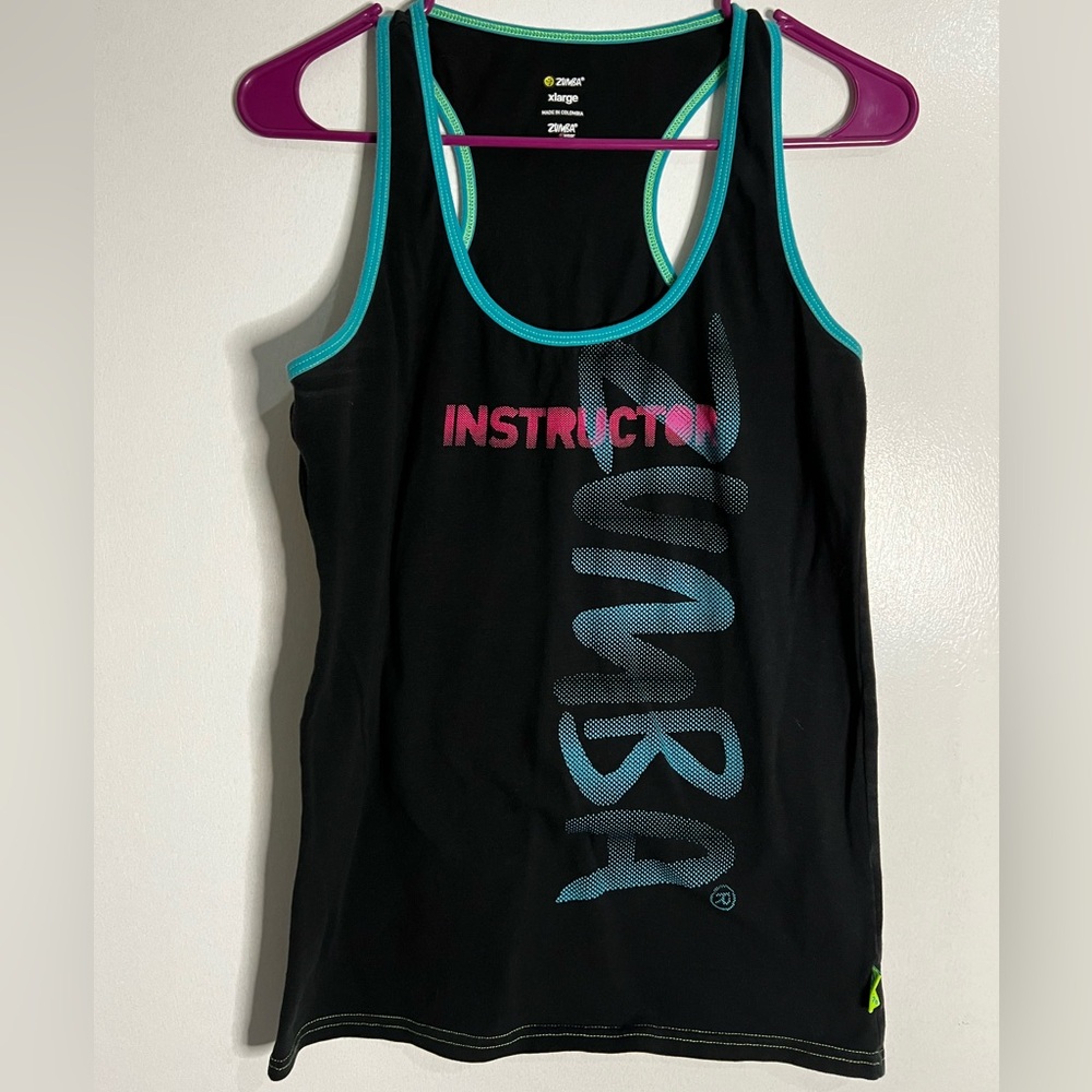 Zumba instructor tank size XL- Preloved